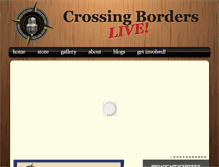 Tablet Screenshot of crossingborderslive.org